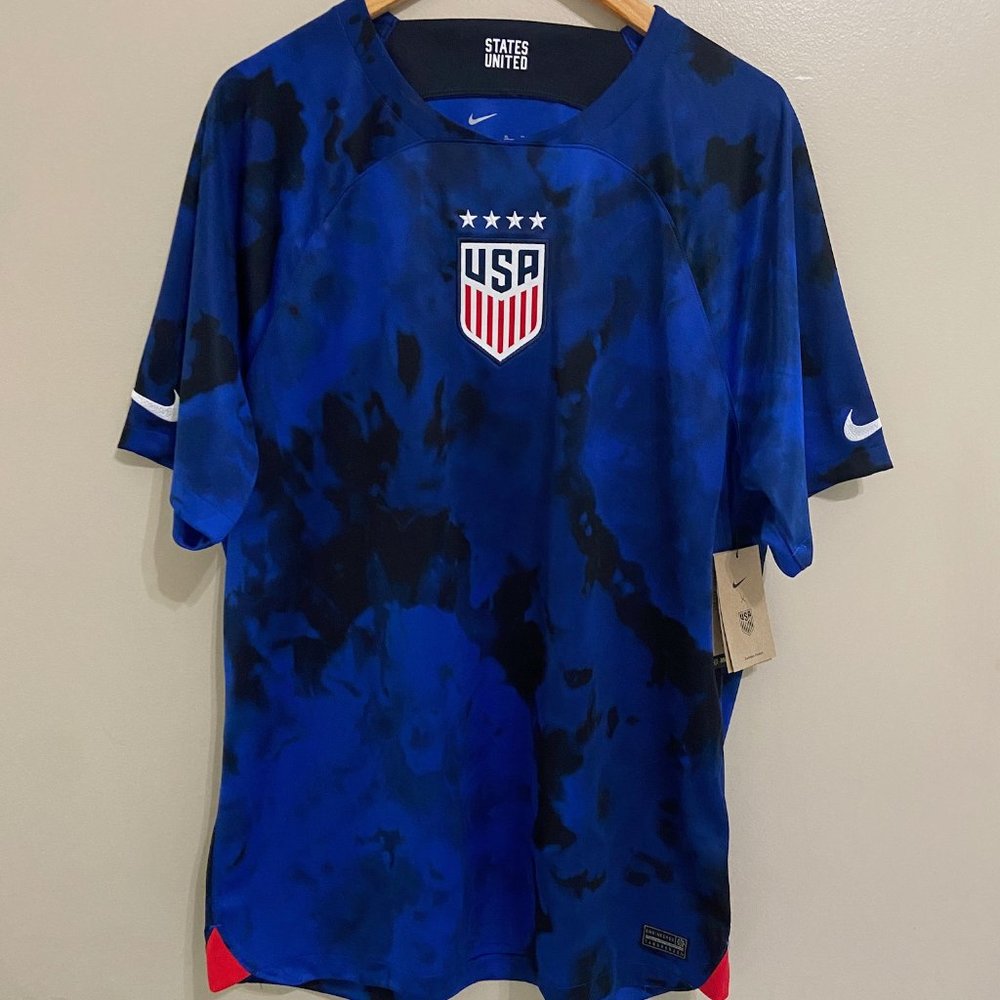 Nike USWNT 2022/23 Team USA Stadium Away Soccer Jersey DN0705-452 Mens NEW